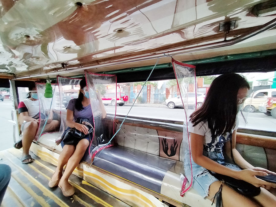 Jeepney Strike Transport Group Protests One Seat Apart Rule For Passengers