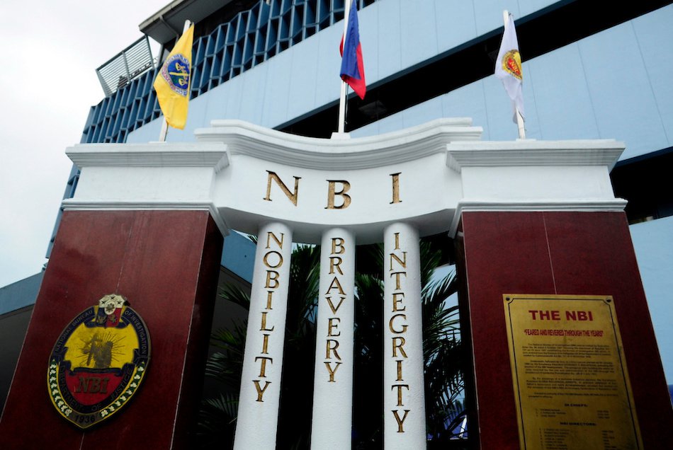 nbi investigation bureau national over raps logo boys criminal nephew custody ph water hot pastillas scheme personnel philippines immigration takes