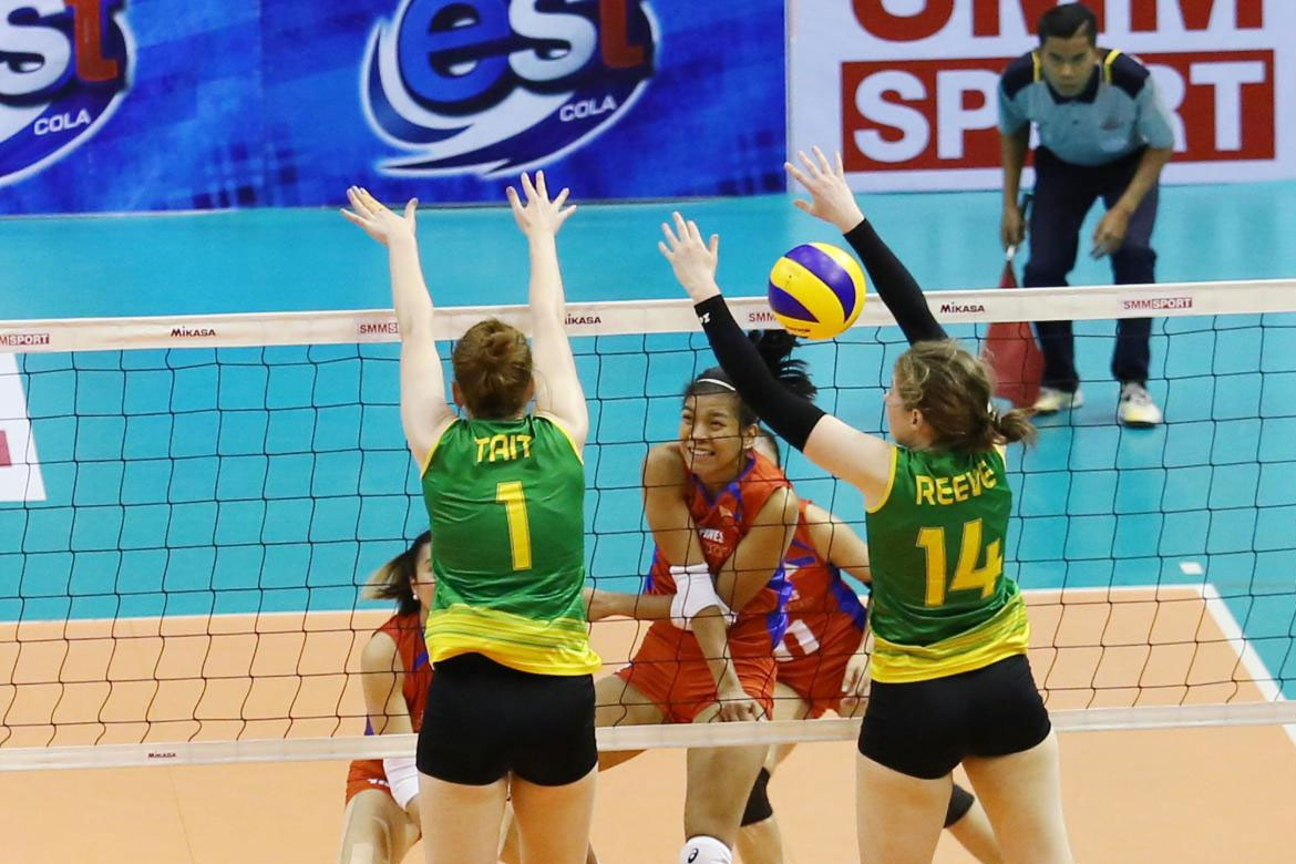 Filipina spikers bow to Aussies in Thailand tourney