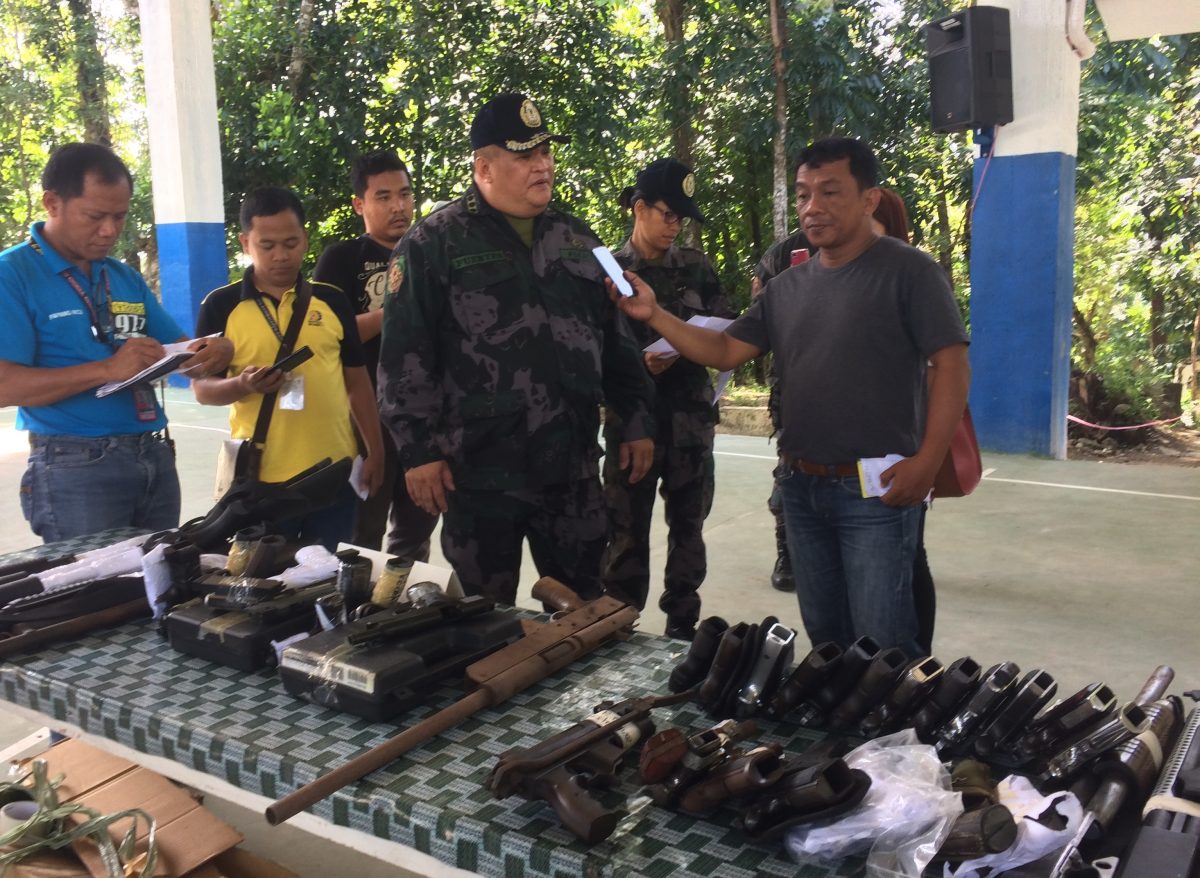 ‘Tokhang’ for firearms nets 765 guns in Roxas