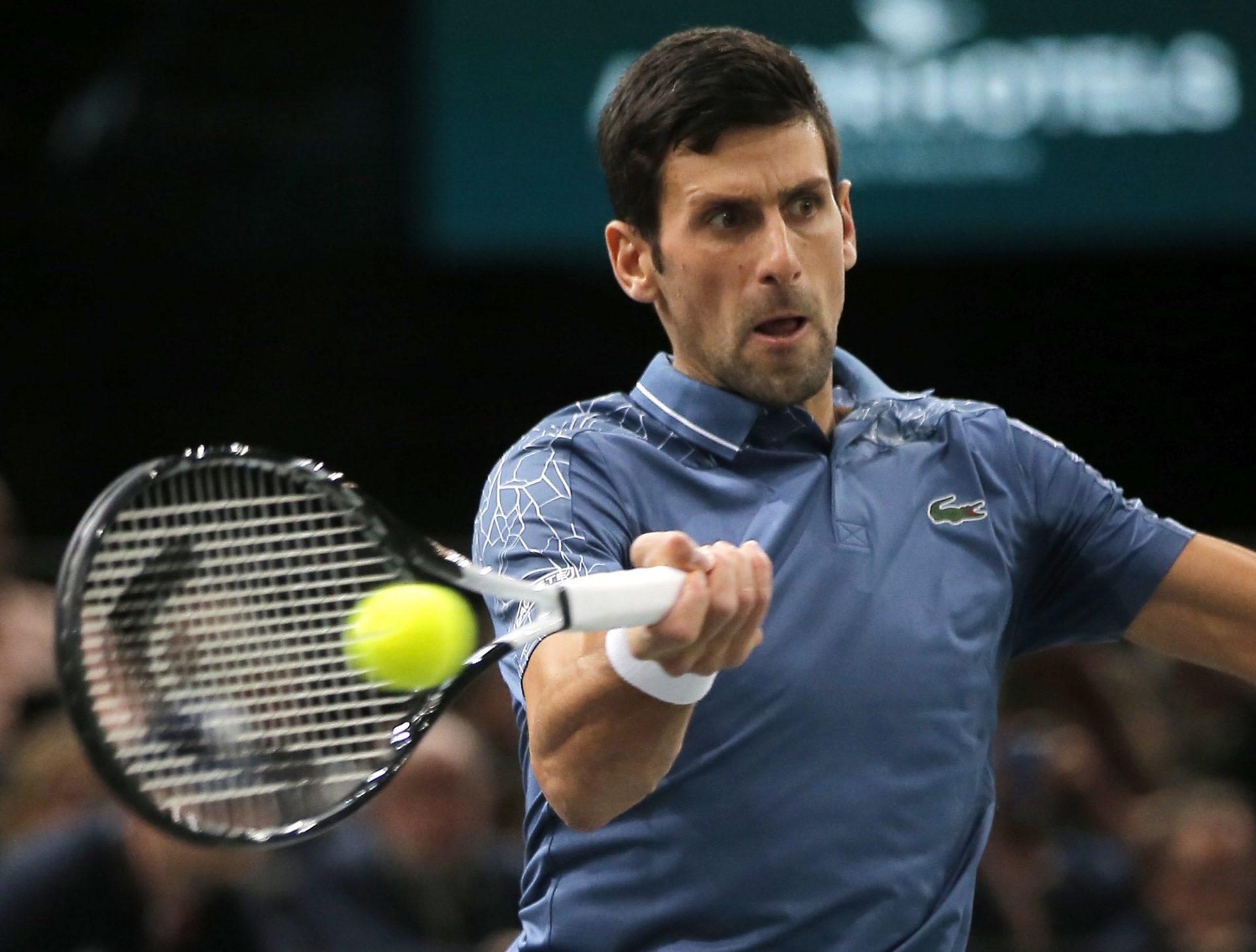 Djokovic Faces Federer In Paris Masters Semifinals