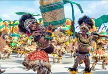 DINAGYANG GRAND WINNER. Tribu Ilonganon of Jalandoni Memorial National High School ends an 11-year drought in the Dinagyang Festival. It is this year’s grand champion. The last time it topped the festival’s dagyang tribe dance competition was in 2007. IAN PAUL CORDERO/PN