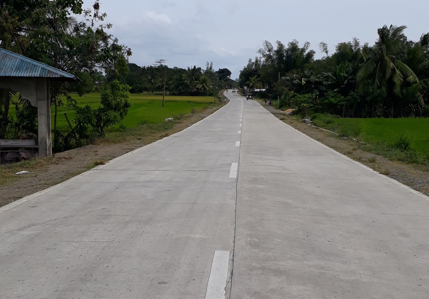 2.2-kilometer road leading to Dumangas Ro-Ro port paved