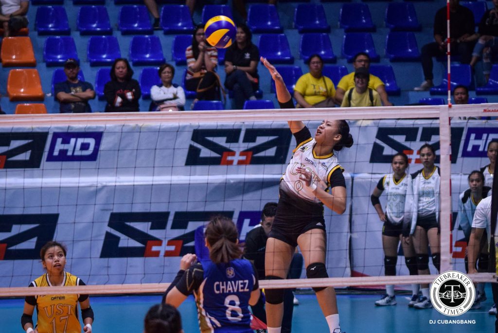 Uaap Volleyball: Ust Tigresses Edges Nu Lady Bulldogs