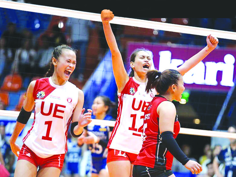 UE stymies NU in UAAP women’s volleyball