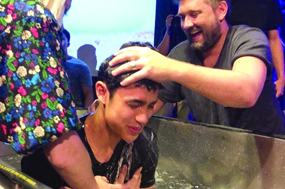 Donny Pangilinan Baptized On Easter