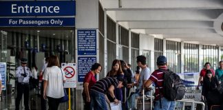 Photo for representation only. Airline passengers gather at the departure area at the Terminal 1 of the Ninoy Aquino International Airport (NAIA) in Manila. Photo is dated April 10, 2019. ABS-CBN NEWS