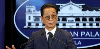 Presidential Spokesman Salvador Panelo