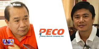 Panay Electric Company (PECO) represented by its administrative manager Marcelo Cacho has filed complaints against City Councilors Joshua Alim and Plaridel Nava for violation of Article of Section 3 (e) of RA 3019 or Anti-graft and Corrupt Practices Act; violation of Article 171 (paragraph 2 and 4), use of falsified document under Article 172, sub-paragraph of par. 2 of the Revised Penal Code; and libel.