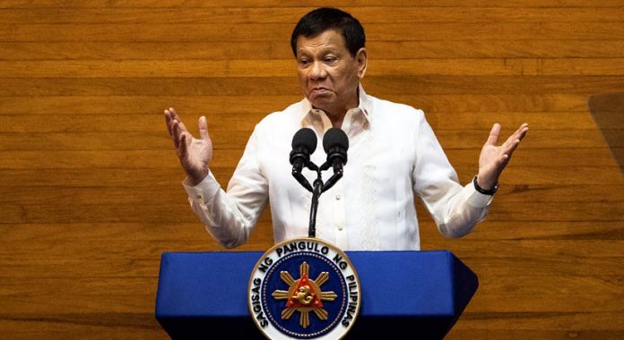 President Rodrigo Duterte: “If you do not want federalism, fine. But change the Constitution [to] change this nation.” AFP