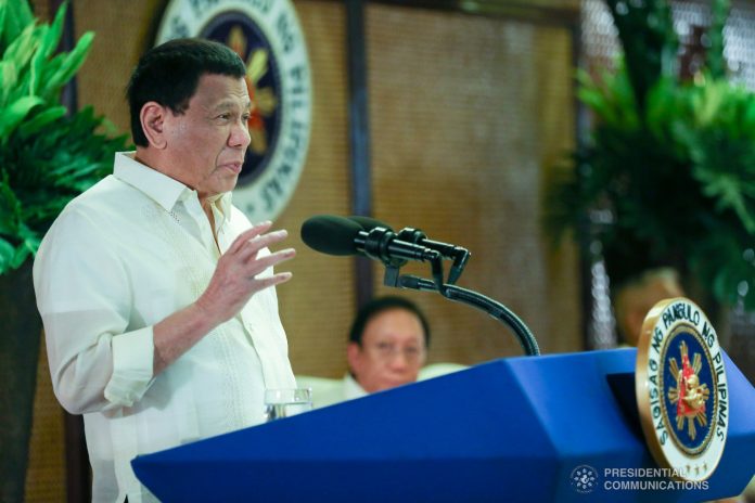 President Rodrigo Duterte warns to jail those who will file impeachment complaint against him for his statement allowing Chinese fishermen to trawl in the Philippines’ exclusive economic zone. PCOO