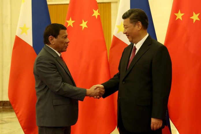 President Rodrigo Duterte recalls his bilateral meeting with Chinese President Xi Jinping where the latter threatens for trouble if the Philippines will push ahead with drilling oil in the disputed part of the West Philippines Sea. ABS-CBN NEWS