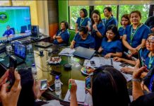 Health secretary Francisco Duque holds a videoconference with officials of the Department of Health – Western Visayas regional office in Iloilo City on July 15, 2019. He says effective surveillance can help reduce dengue cases and prevent deaths. IAN PAUL CORDERO/PN