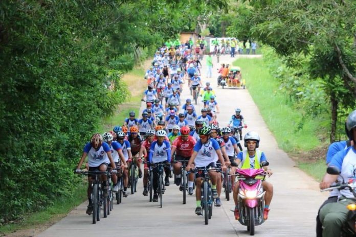 ‘BIKE FOR RESILIENCE’. Cycling enthusiasts join the Office of Civil Defense’s “2019 Bike for Resilience” in Guimaras on July 7, 2019 – one of the key activities in line with the National Disaster Resilience Month observance. People are encouraged to take part in efforts of the government to promote community disaster resilience. PHOTO FROM THE OFFICE OF CIVIL DEFENCE – 6