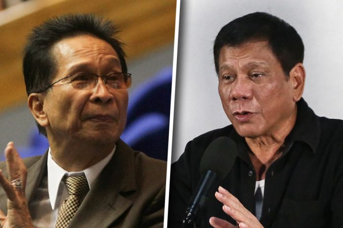 Presidential Spokesman Salvador Panelo (left) says the best is yet to come in President Rodrigo Duterte’s administration as he enters his fourth year of presidency. ABS-CBN NEWS