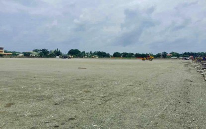 AIRPORT IMPROVEMENT. Photo shows ongoing expansion work of the Antique Airport taxiway inspected by officials of the Department of Transportation and the Civil Aviation Authority of the Philippines on Aug. 3, 2019. Verzontal Construction, the project contractor, has been ordered to expedite the development project of the Antique Airport to enhance its operations. Photo courtesy of DOTr