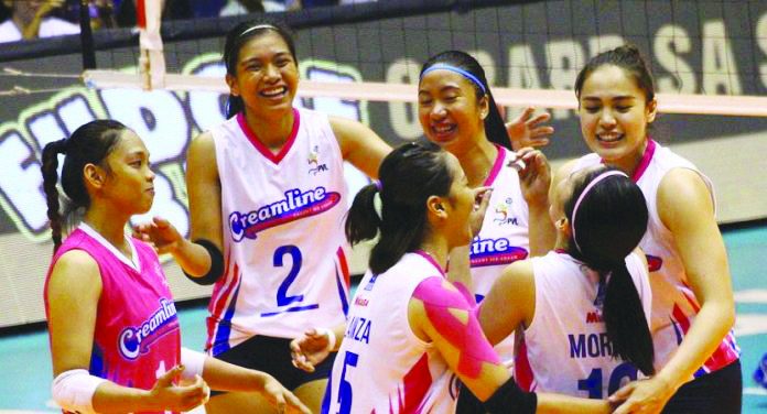 Creamline Cool Smashers is the defending champion of the Premier Volleyball League Open Conference. TIEBREAKER TIMES PHOTO