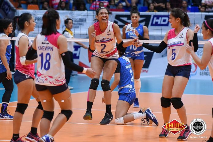 Creamline Cool Smashers is the defending champion in the 2019 Premier Volleyball League Open Conference. TIEBREAKER TIMES PHOTO