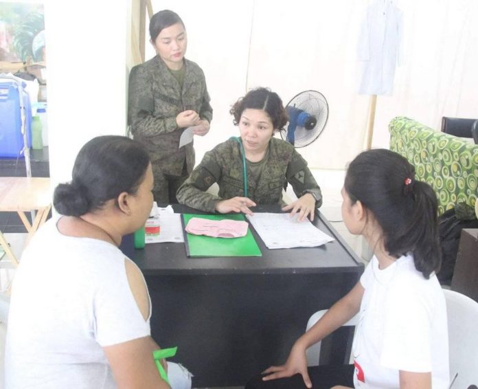 Philippine Army’s 3rd Infantry Division deploys a total of seven medical personnel in Iloilo City Hydration Unit in La Paz district to augment the city’s effort in fighting the mosquito-borne disease. 3RD INFANTRY DIVISION OF THE PHILIPPINE ARMY