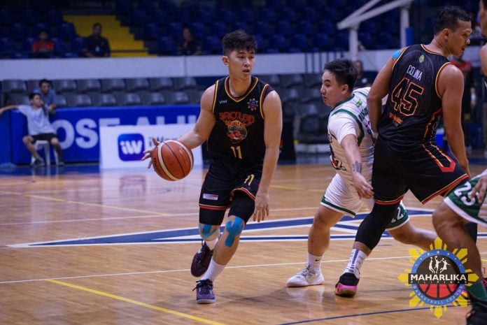 Nico Paolo Javelona plays for the Bacolod Master Sardines in the Maharlika Pilipinas Basketball. MPBL PHOTO