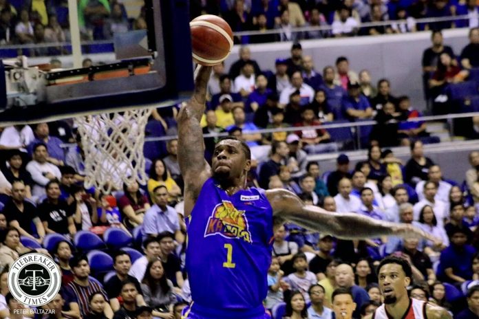 Terrence Jones averages 32.8 points and 15.8 rebounds, a league-leading 7.4 assists, 1.3 steals and 2.9 blocks in the ongoing 2019 PBA Commissioner’s Cup. TIEBREAKER TIMES PHOTO