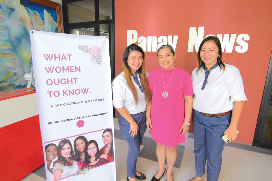 From left: Ms. Patrice Salcedo, Dr. Gemma and Ms. Irene Cordero of Wilkins Doctors Detailing, Antsavvy Creative Inc., who sponsored Wilkins drinking water for this event.