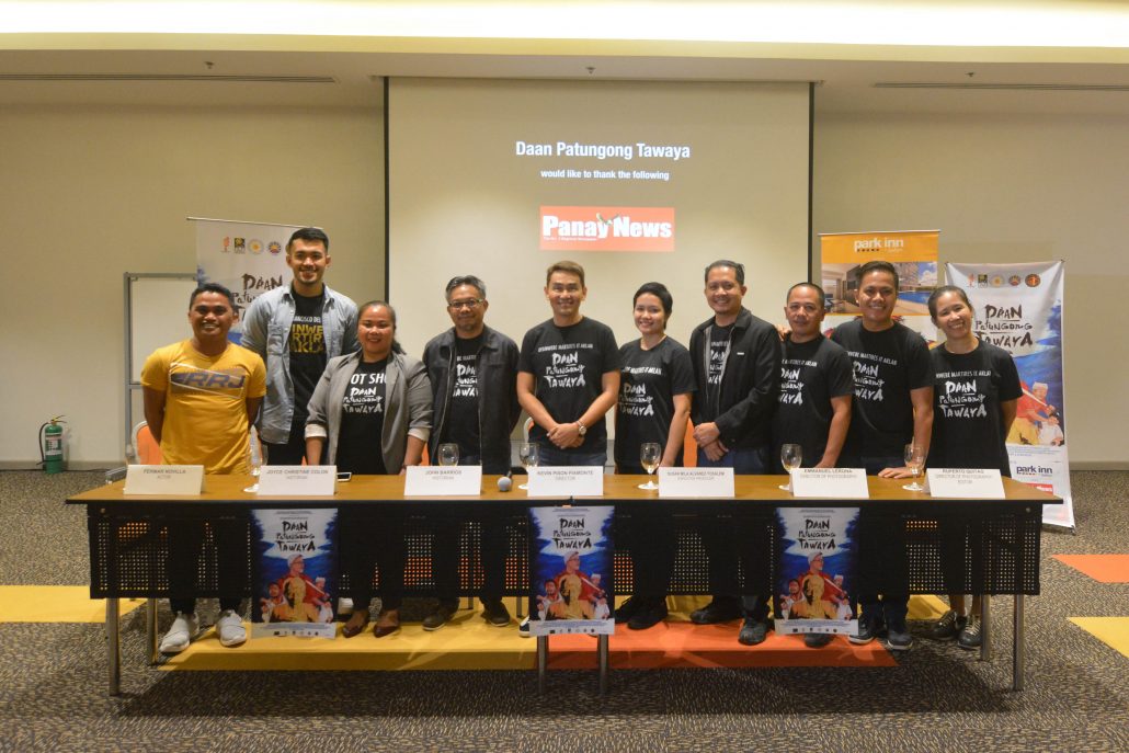 Documentary film "Daan Patungong Tawaya" holds a press conference at Park Inn by Radisson Iloilo on August 31, 2019.