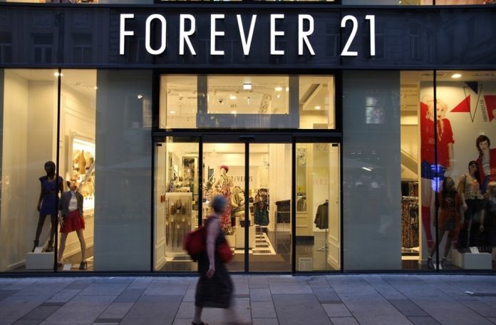 Forever 21 store. Shutterstock