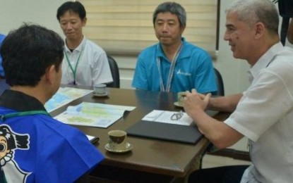 TOURISM EXCHANGE. Negros Occidental Governor Eugenio Jose Lacson (right) welcomes the Tourism Promotion Team from Amakusa City, Japan led by Ryuichi Yokoshima at the Provincial Capitol in Bacolod City on Thursday afternoon (Sept. 26, 2019). The group visited the province as part of a Tourism Business Exchange Program that will promote Amakusa as a destination to Negrenses traveling to Japan. PIO Negros Occidental