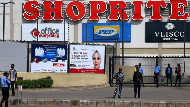 Nigeria beefs up security at the South African-owned businesses following attacks. REUTERS