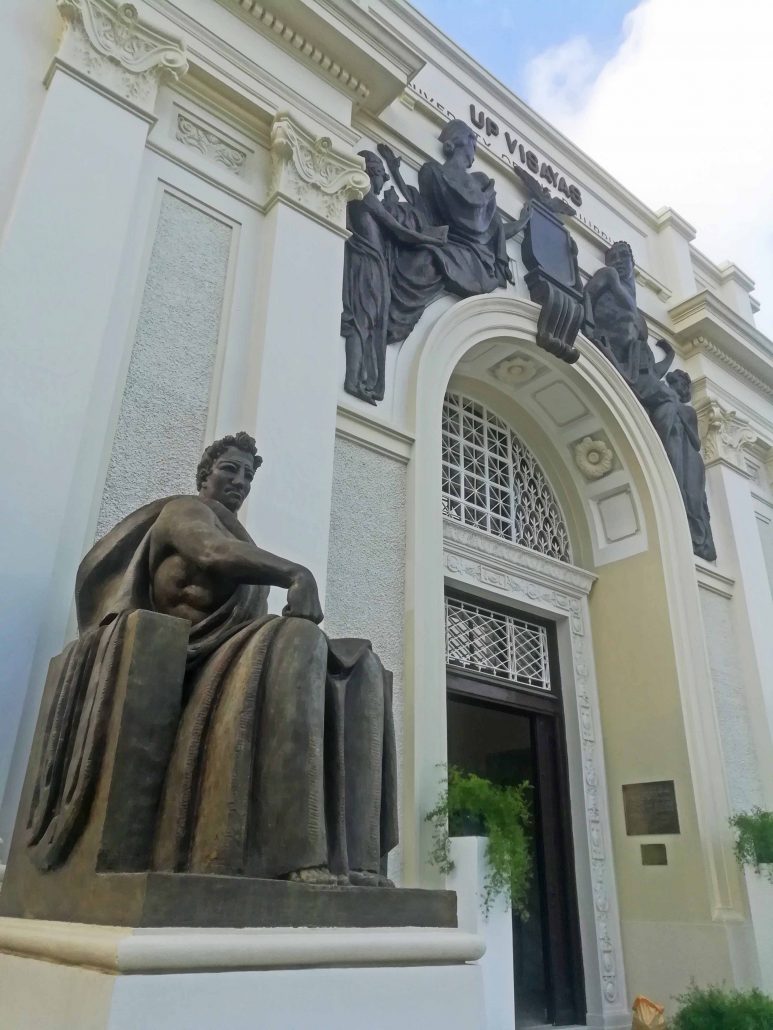 The old Iloilo City Hall, inside the University of the Philippines Visayas city campus, was recently unveiled after being closed for months for rehabilitation.