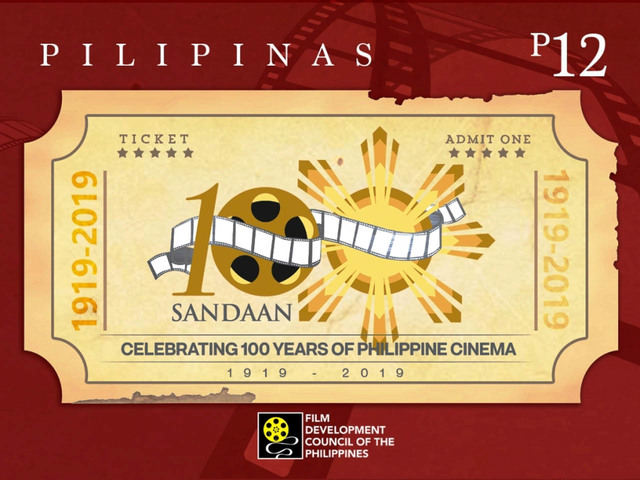 The Philippine Postal Corporation and the Film Development Council of the Philippines unveil the “SANDAAN - Celebrating 100 Years of Philippine Cinema,” a special commemorative stamp to mark the 100 years of cinema in the Philippines.