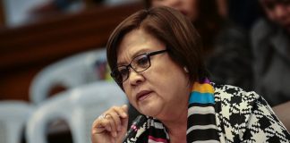 “So, in Duterte’s twisted mind, I’m that powerful! So powerful that I can actually command my alleged New Bilibid Prison ‘allies’ to harm or assassinate their fellow inmates! This is insanity in its most diabolical form!” says Sen. Leila de Lima. ABS-CBN NEWS