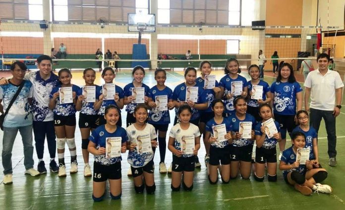 Ateneo de Iloilo Blue Dragonettes. CONTRIBUTED PHOTO