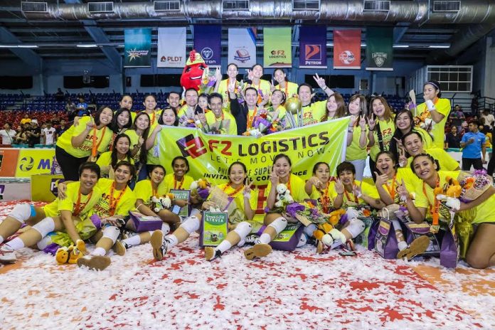 F2 Logistics Cargo Movers remains the Philippine Superliga Invitational champion. PSL PHOTO