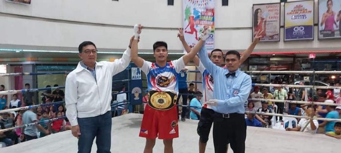 Joepher Montano of Bago City, Negros Occidental improves his boxing record to 11-5-2 win-loss-draw, including 10 stoppage wins. PHOTO COURTESY OF BRICO SANTIG