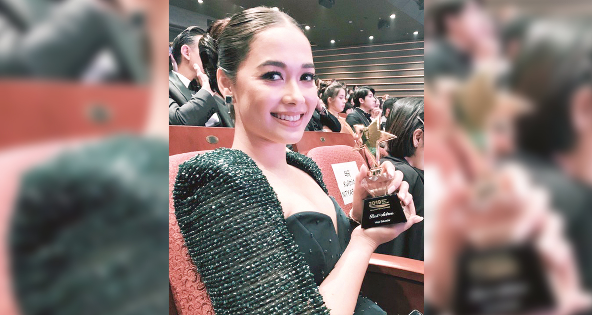 Maja wins Best Actress at 1st Asia Contents Awards in Busan