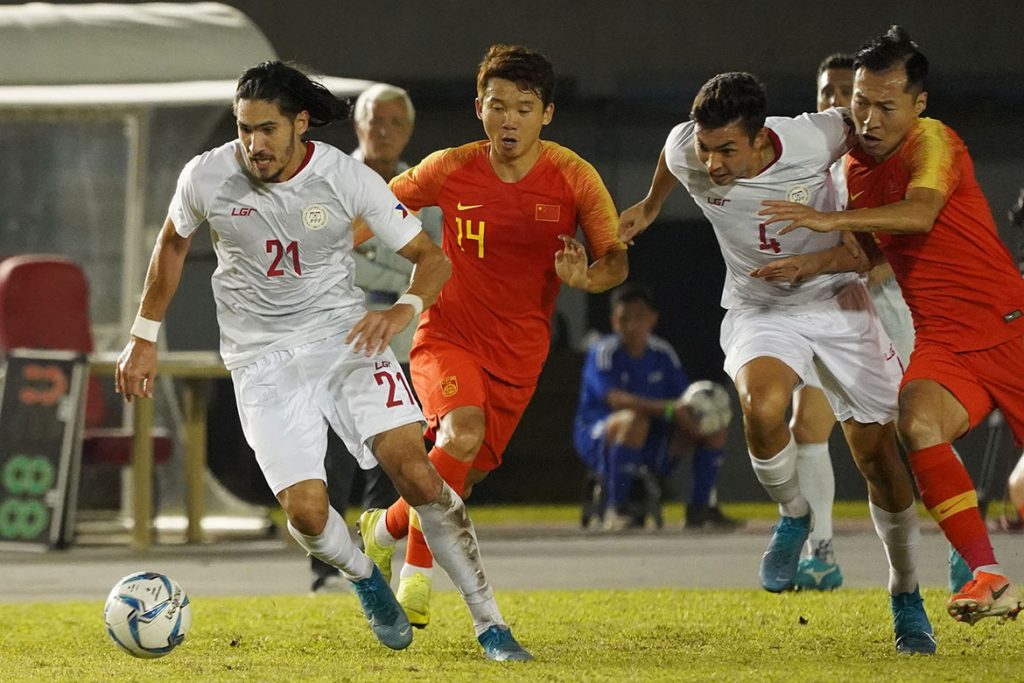 Azkals holds China to draw in FIFA World Cup qualifier