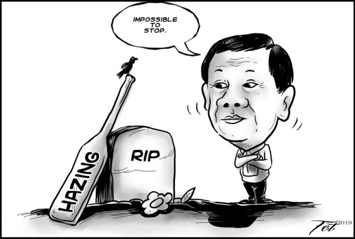 Editorial cartoon for October 5, 2019