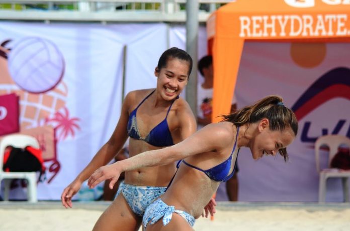 Negrense Bernadeth Pons and Cherry Rondina sweep the 2019 Rebisco Beach Volleyball International Open. CONTRIBUTED PHOTO