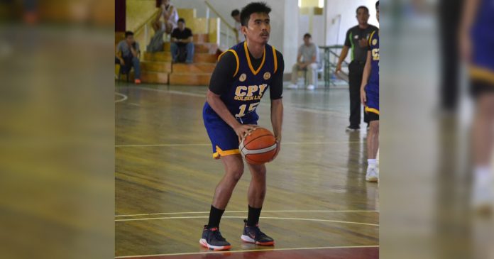 Miguel Sasuman tallied 25 points in Central Philippine University Golden Lions’ 65-44 win over John B. Lacson Foundation Maritime University in the ILOPRISAA Meet 2019 tertiary men’s basketball.