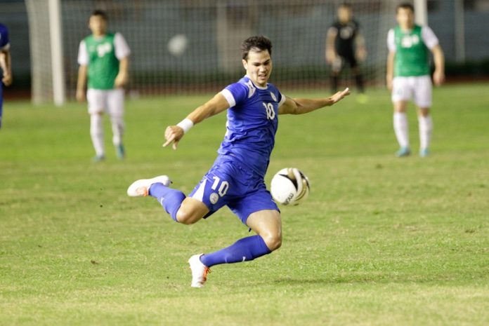 Philip Younghusband wraps up his international football career as the Philippines’ top scorer with 52 goals in 108 appearances. PHOTO FROM FFEMAGAZINE.COM