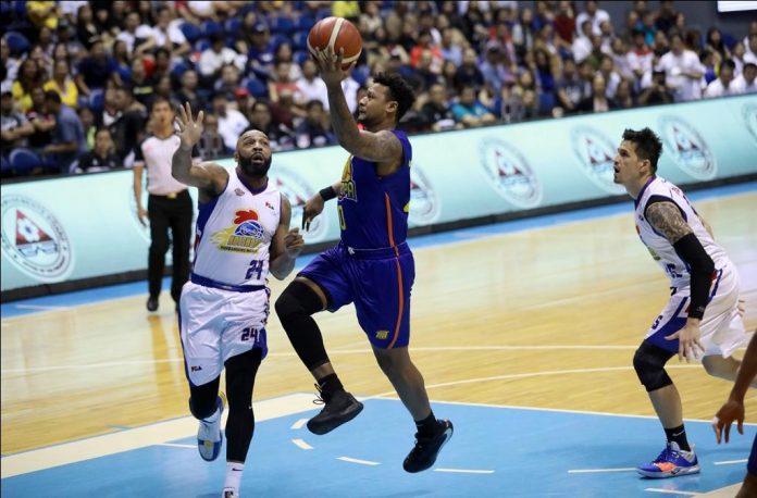 TNT KaTropa’s Bobby Ray Parks Jr. attacks the basket for a layup. PBA PHOTO