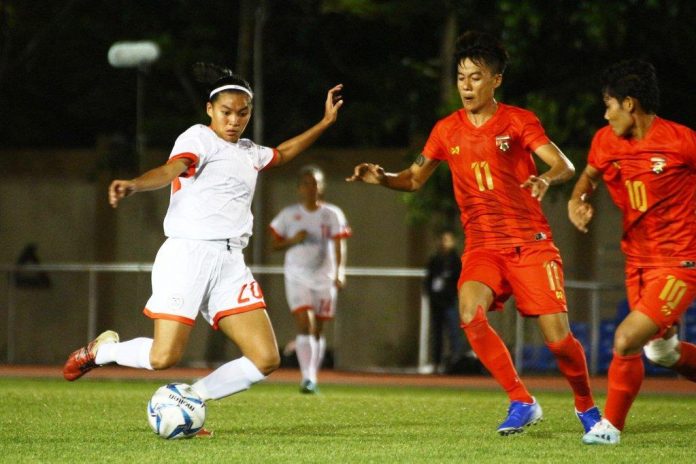 The Philippines’ Shai del Campo prepares for a shot. TIEBREAKER TIMES PHOTO