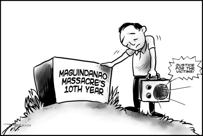 Editorial cartoon for November 27, 2019