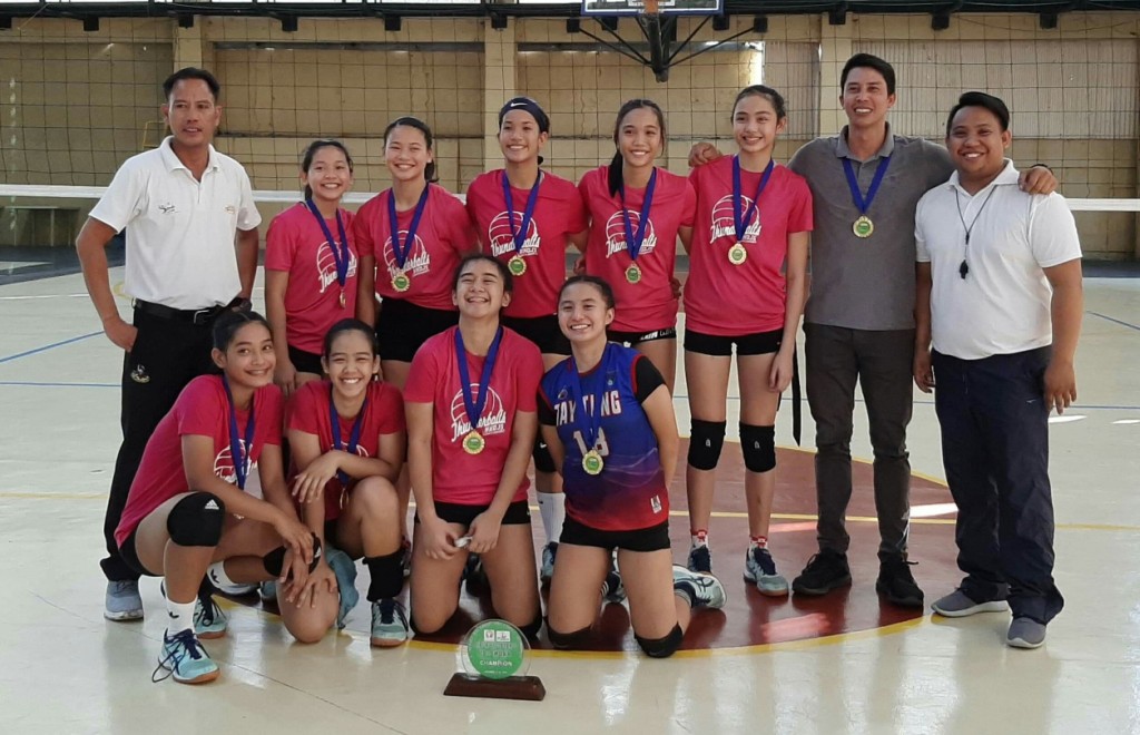 Tay Tung dominates age group volleyball