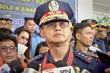 File photo of PNP officer-in-charge Lieutenant General Archie Francisco Gamboa. Rappler