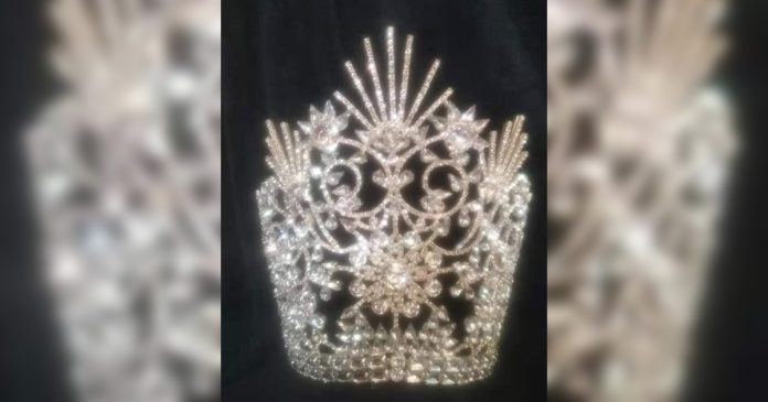 A spear and shield-inspired crown awaits the next grand winner of Miss Ati-Atihan festival next month, according to Brian Briones, member of the pageant committee of the Kalibo Sr. Sto. Niño Ati-Atihan Management Council, Inc. PETER RIAN CASIDSID