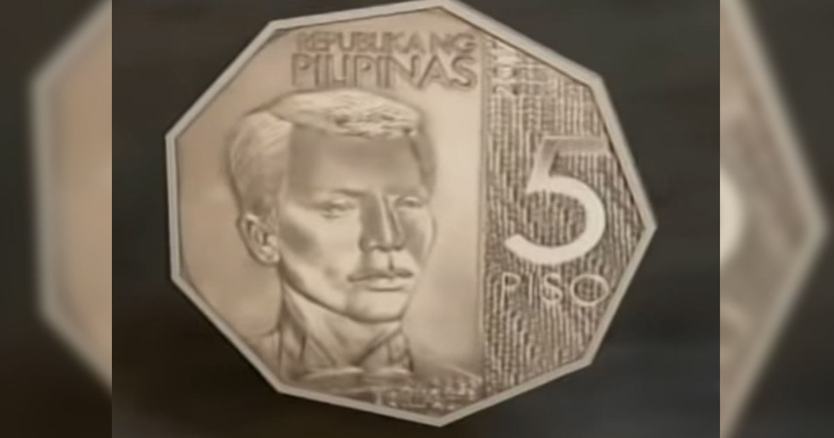 New 5 peso coin