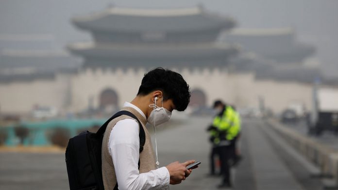 South Korean schools are advising students to wear masks when they go outdoors. Korea will suspend up 25 percent of its coal-fired power plants in the next three months as it seeks to tackle air pollution. Reuters